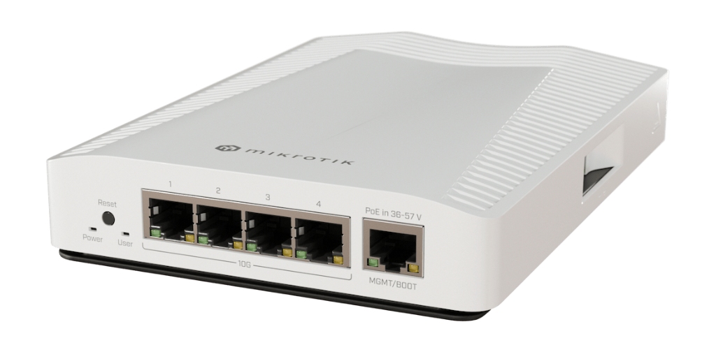 Mikrotik CRS304-4XG-IN Mikrotik CRS304-4XG-IN 4 Port 10GBASE-T RJ45 Fanless DIN-Rail Switch ürün görseli 6 - wifidepo