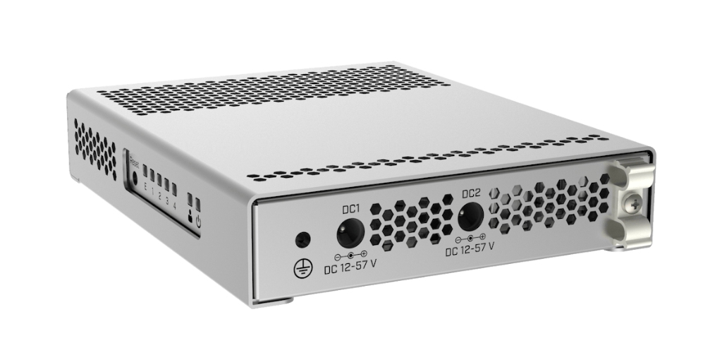 Mikrotik CRS305-1G-4S+IN Mikrotik CRS305-1G-4S+IN 10G Switch, 4× SFP+ Port, Fanless Metal Kasa ürün görseli 3 - wifidepo