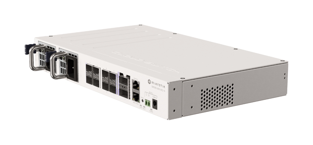 Mikrotik CRS510-8XS-2XQ-IN Mikrotik CRS510-8XS-2XQ-IN 100G Core Switch, 2×100G QSFP28 + 8×25G SFP28, MLAG Desteği ürün görseli 2 - wifidepo