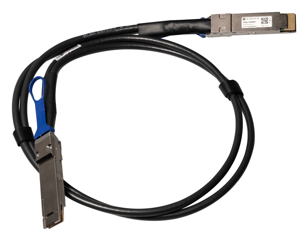 -Mikrotik DDQ+DA0001 1m 400G QSFP-DD Direct Attach Cable