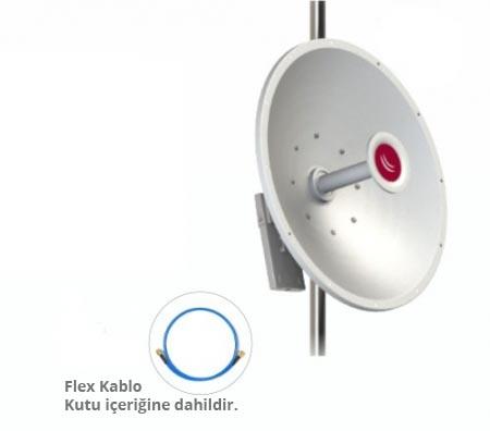 Mikrotik WFMKMTAD-5G-30D3-PA MikroTik MTAD-5G-30D3-PAm - MikroTik ANT30 PA 5 GHz 30 dbi Dish Anten ürün görseli 2 - wifidepo