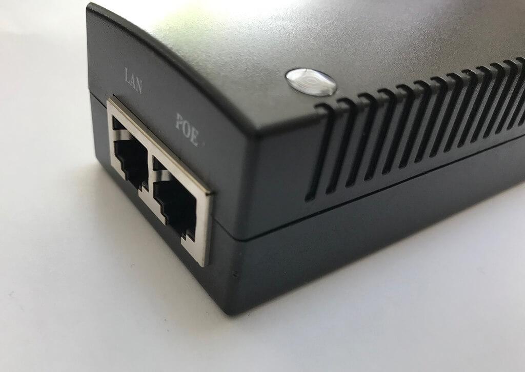 WifiDepo WFPOEGRT-240200AWFPO Wifidepo OEM Gigabit 24 Volt 1 Amper POE (UBNT, POE-24-12W, POE-24-12W-G  uyumlu) Adaptör ürün görseli 3 - wifidepo