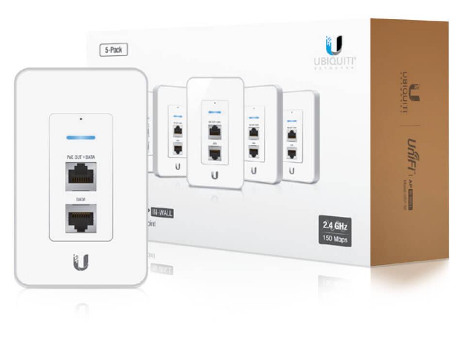 UBNT WFUBUAP-IW-5 UBNT UniFi UAP-IW-5 UBNT UniFi AP In-Wall ürün görseli 4 - wifidepo