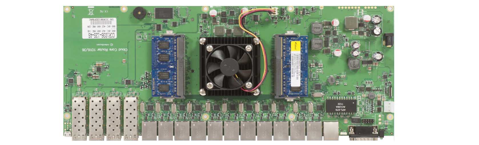 Mikrotik CCR1036-12G-4S-EM MikroTik RB CCR1036-12G-4S-EM Router ürün görseli 3 - wifidepo