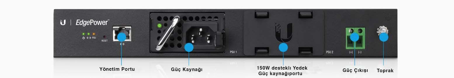 UBNT EP-54V-150W-EU UBNT EdgePower EP‑54V‑150W Endüstriyel DC Güç Kaynağı ürün görseli 3 - wifidepo
