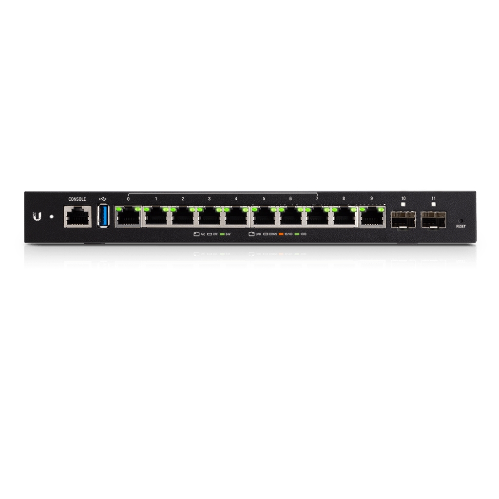UBNT EdgeRouter 12P (ER-12P) – 10 Gigabit RJ45, 2 SFP ve 24V Pasif PoE Destekli Router, Güçlü Ağ Router fiyat ve stok bilgisi UBNT EdgeRouter 12P (ER-12P) – 10 Gigabit RJ45, 2 SFP ve 24V Pasif PoE Destekli Router, Güçlü Ağ Router urun fotografi