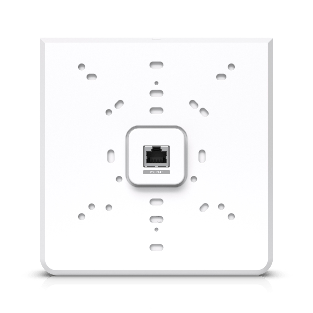 UBNT U6-Enterprise-IW UBNT UniFi U6 Enterprise In-Wall U6-Enterprise-IW WiFi 6E 6 GHz Duvar Tipi AP – 10 Stream, 2.5 GbE, 4 Port Switch + PoE Out ürün görseli 6 - wifidepo