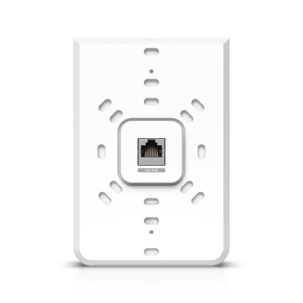UBNT U6-IW UBNT UniFi U6 In-Wall (U6-IW) WiFi 6 Duvar Tipi Access Point ve 4 Port GbE Switch, PoE Out – Otel Odası İçin İdeal ürün görseli 7 - wifidepo