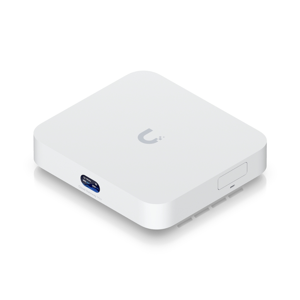 UCG-Max-UBNT UniFi Cloud Gateway Max (UCG-Max) – 2.5G Çoklu-WAN Cloud Gateway | 2.3 Gbps IDS/IPS, 30+ UniFi Cihaz, NVMe NVR