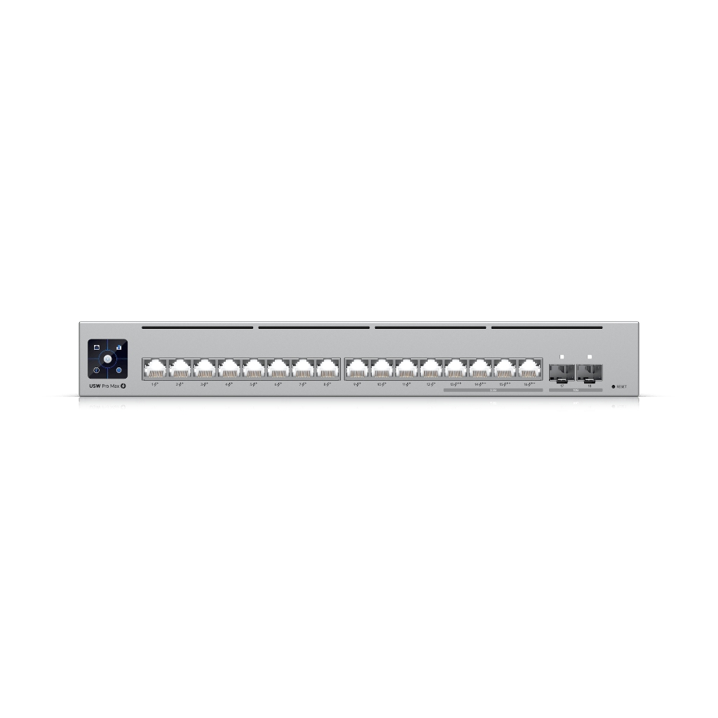 USW-Pro-Max-16-PoE-UBNT UniFi Pro Max 16 PoE (USW-Pro-Max-16-PoE) | 2.5GbE PoE++ Layer 3 UniFi Switch USW-Pro-Max-16-PoE-UBNT UniFi Pro Max 16 PoE (USW-Pro-Max-16-PoE) | 2.5GbE PoE++ Layer 3 UniFi Switch