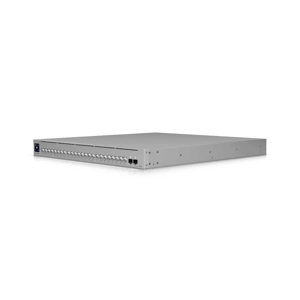 UBNT USW-Pro-XG-24-PoE UBNT UniFi Pro XG 24 PoE (USW-Pro-XG-24-PoE) – 24 Port 10G/2.5G PoE+++ Katman 3 Switch, 25G SFP28 Uplink ve 720W PoE ürün görseli 3 - wifidepo